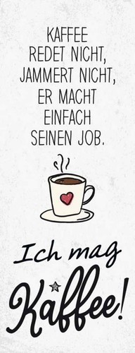 Holzschild 27x10 kaffee - holzschild, cm