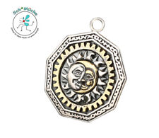 Halskette Auge Gottes Sonne Mondsichel Glaube Amulett Glücksbringer Geschenkidee