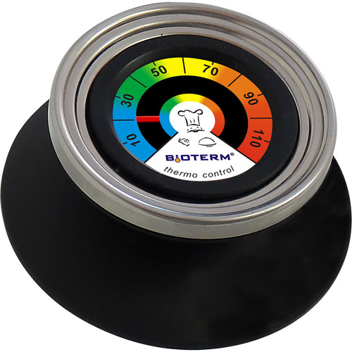 Deckelgriff mit thermometer - mit,