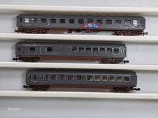 Spur N 3x Minitrix Personenwagen Ohne OVP 