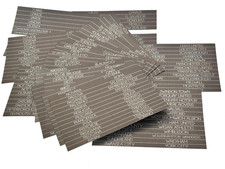 SUBBUTEO FUSSBALL SOCCER INTERNATIONAL NATIONAL LEAGUE TEAMS 20 BLATT