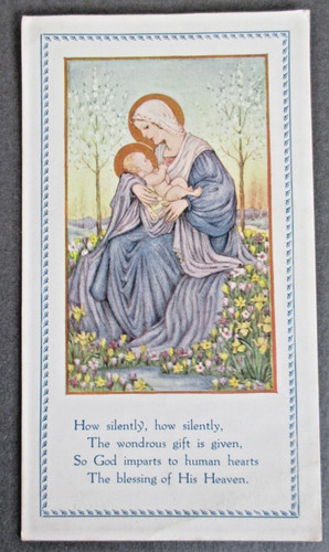 Vintage weihnachtsgrußkarte - vintage,