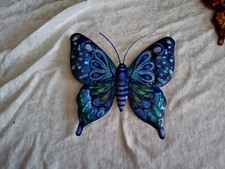 Wand-Deko/Schmetterling/blau/n
