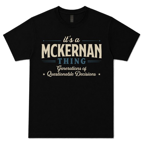 Mckernan thing - it's, a