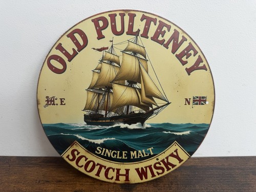 Blechschild old pulteney - blechschild,