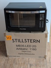 Minibackofen STILLSTERN MB35-LED 2G 35L Tischbackofen Pizzaofen