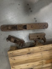 3 x Handhobel aus Holz