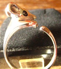 Maus Ring 925 Silber Mäuschen