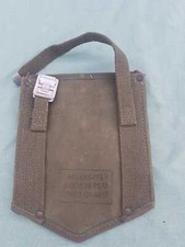 Original Bundeswehr früherer Spaten hülle, BW Spatentasche, Stofftasche