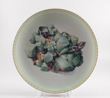 Hutschenreuther Teller Wandteller Rauchquarz Amazonit Kalifeldspat Bergbau