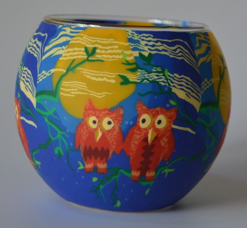 Leuchtglas windlicht red - leuchtglas,, windlicht,