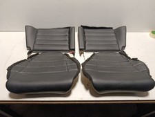 Porsche 911 964 Modell Rücksitze Notsitze Rückbank schwarz Nositzbank