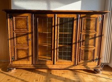 Vitrine- Schrank Klassische Vitrinen Wohnzimmer/ Kommode 
