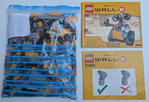 Lego ideas 21303 wall - lego, wall-e