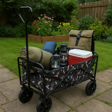 Großes Rad klappbar mitziehen