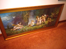 Antique Cherubs at Play Large