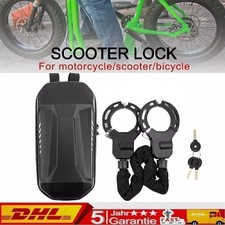 Elektroroller Schloss + Tasche
