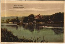 Old postcard postcard Essen