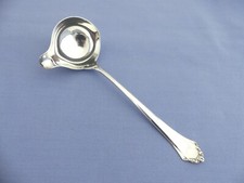 LW - Lutz & Weiß - Saucenkelle - kleine Kelle - 800er Silber - ca. 19 cm