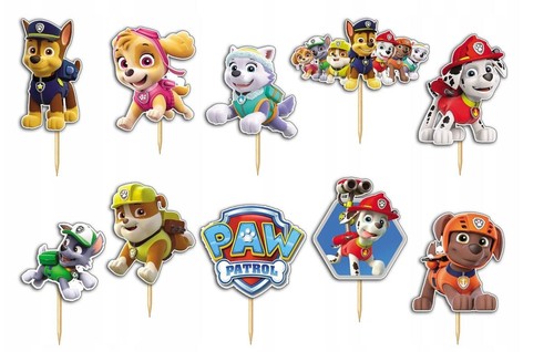 Paw patrol torten topper - paw,