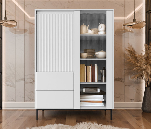 Standvitrine emalom 2d2s - standvitrine,
