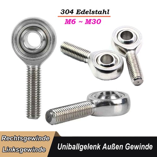 Uniballgelenk außen m10 - m6, m8