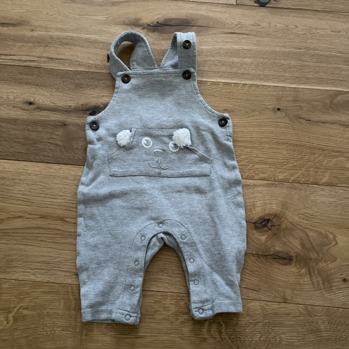 Baby latzhose grau 62 68 - latzhose, 62/68
