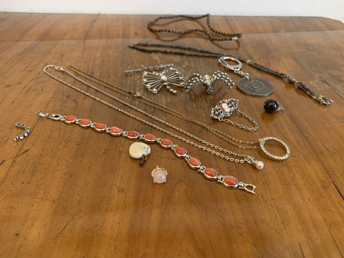 Diverse alte schmuck konvolut - alte,