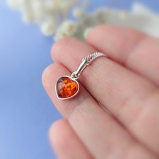 Silber Herzanhänger mit