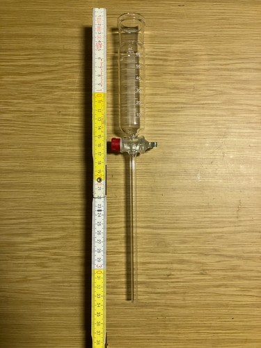 Tropftrichter zylindrisch mit