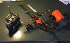 Helikopter ferngesteuert, Länge ca 45cm ohne Funktion, Kabelbruch, LED Lampe