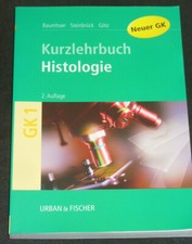 Histologie - Kurzlehrbuch zum Gegenstandskatalog  - guter Zustand