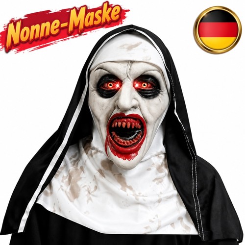 Halloween scary nonne - halloween, latex
