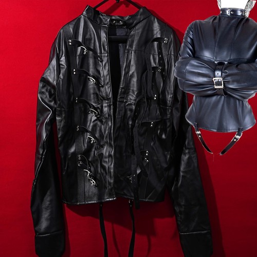 Bondage schwarz zwangsjacke - schwarz,