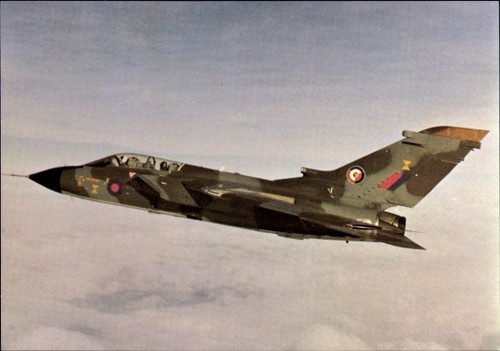 Britisches militärflugzeug - ak,