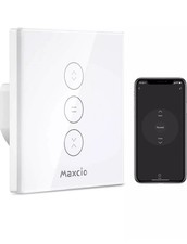 Maxcio Smart Rolladen Zeitschaltuhr, Wlan Jalousien Vorhang Schalter