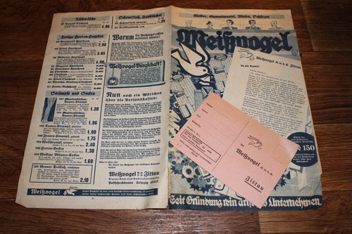 Katalog prospekt 1930 - katalog,