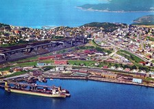 Norway Narvik Aerial View of