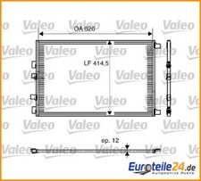 Kondensator, Klimaanlage VALEO