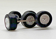 Herpa 1:87 Chromfelgen für Tuning / Upgrade von 1:87 PKW , 8 Achsen für 4 PKWś