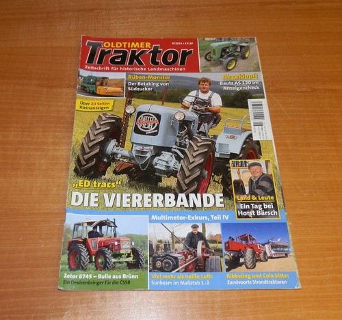 Oldtimer traktor 2014 - traktor, 8/2014,