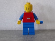 Lego Taschenlampe Figur mit roten  Oberkörper   Flashligt ca 19 cm groß