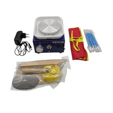 VEVOR Töpferscheibe für Keramik 30 W, Durchmesser 6,5/10 cm,  300 U/min