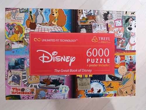Disney puzzle 6000 - disney, teile