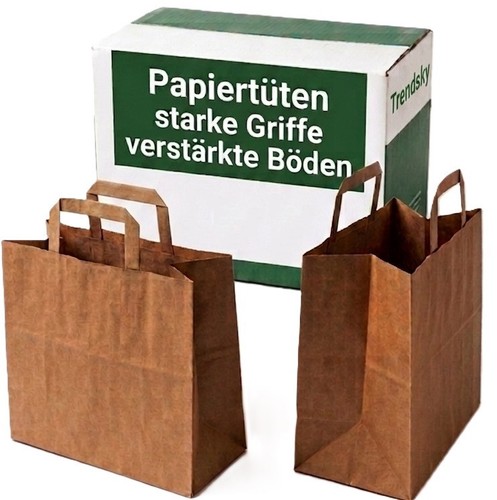 250 stück papiertragetasche - 250,