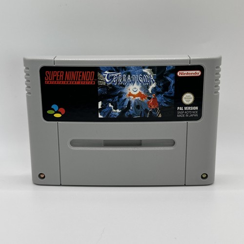 Terranigma super nintendo - terranigma, (super