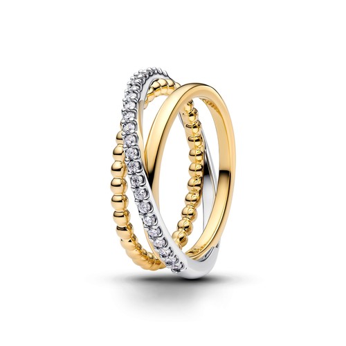 Pandora ring dreifaches band - pandora,