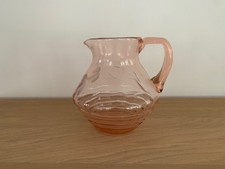 alter wunderschöner Glas Krug