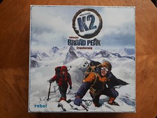 K2 inkl. Erweiterung Broad Peak, Top Zustand, Brettspiel, Bergsteigen
