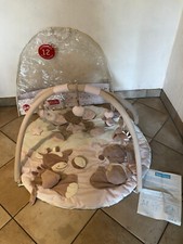 Nattou Krabbeldecke mit Spielbogen & Aktivitäten Elefant Hase Kuh Kuscheltier Sp